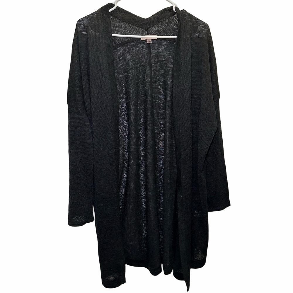 Filly Flair Black Lightweight Cardigan Size Medium